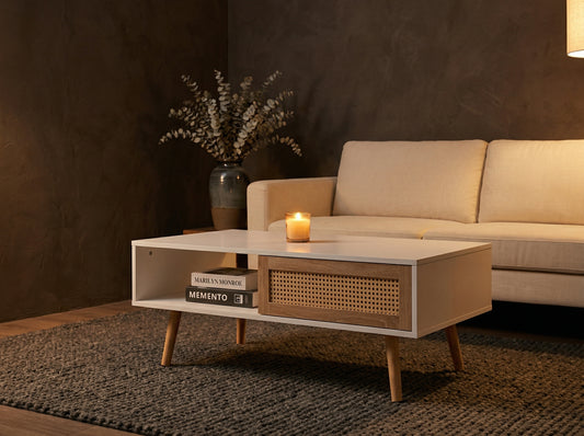 Cove Coffee Table clean contemporary lines and elegant silhouette