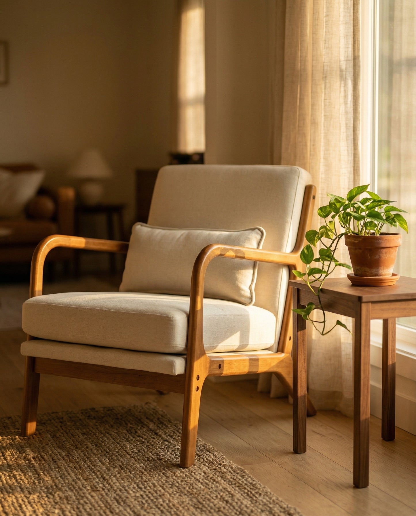 Repose Accent Chair contemporary comfortable upholstered seating