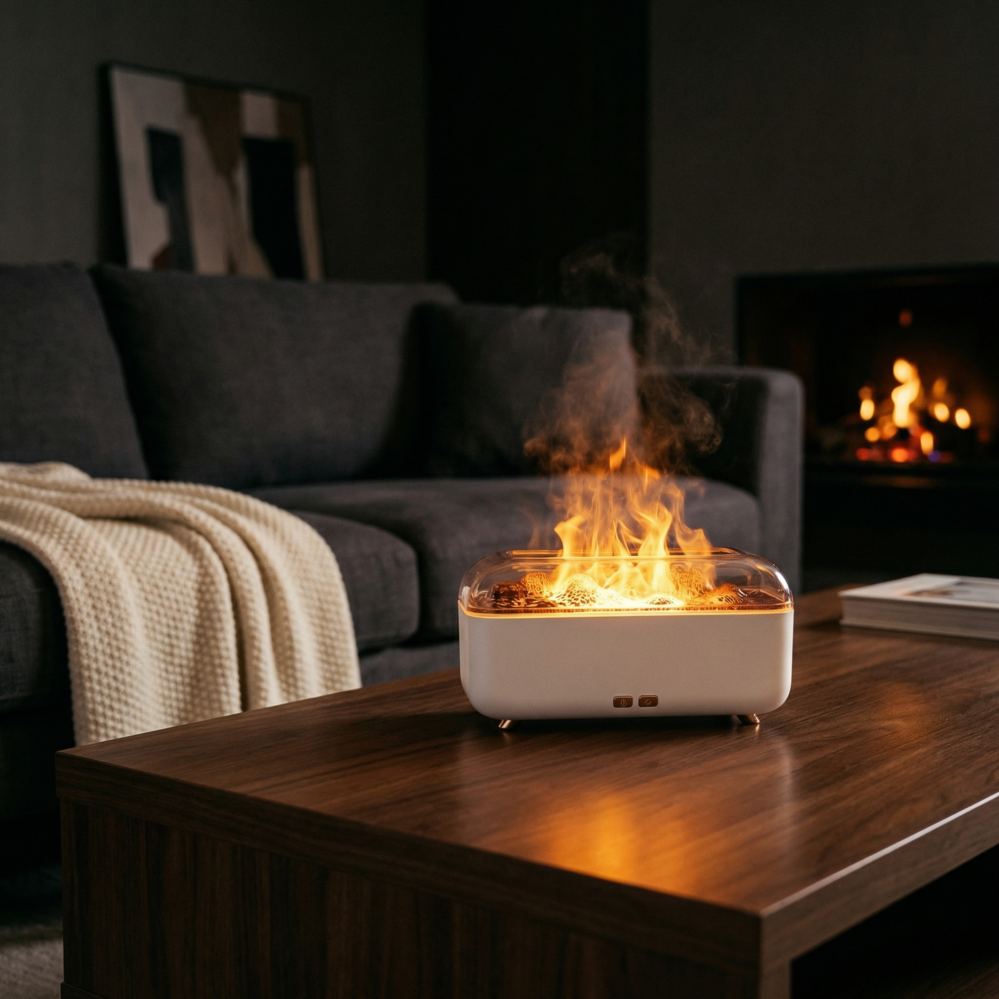 Dusklight Ember Diffuser | Flame Effect Essential Oil Diffuser