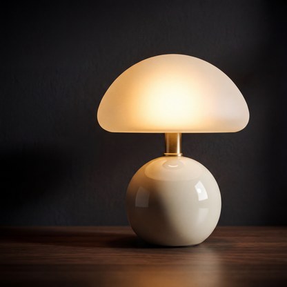 Dusklight Mushroom Lamp | Ceramic Ambient Table Lamp — 3 Color Temperatures
