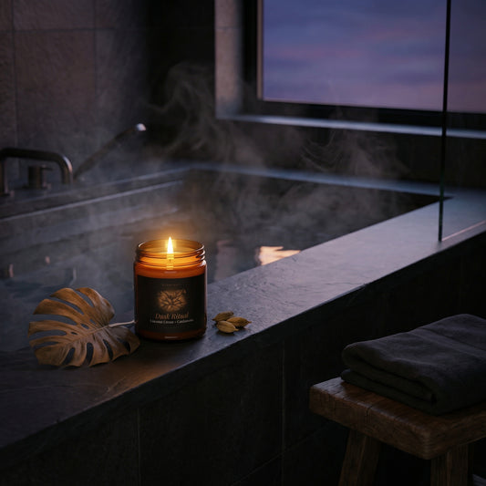 Dusklight Dusk Ritual | Coconut Cream & Cardamom Soy Candle