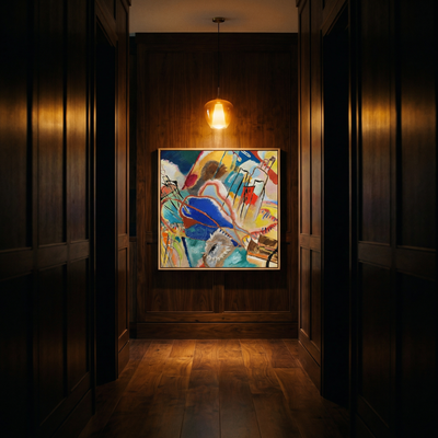 Improvisation No. 30 (Cannons) by Vasily Kandinsky | Abstract Expressionist Print